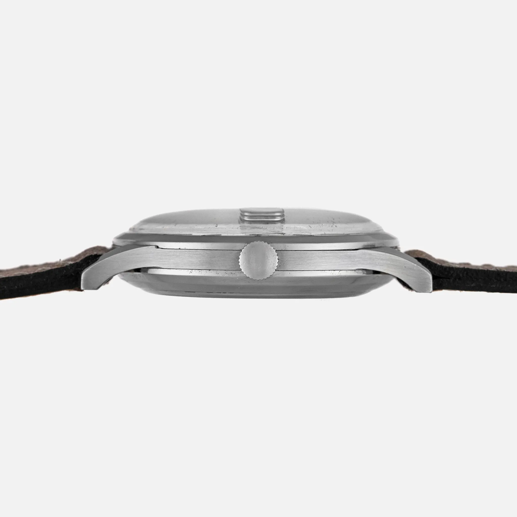 1960s IWC Automatic Date Dress Watch Ref. 647A In Steel