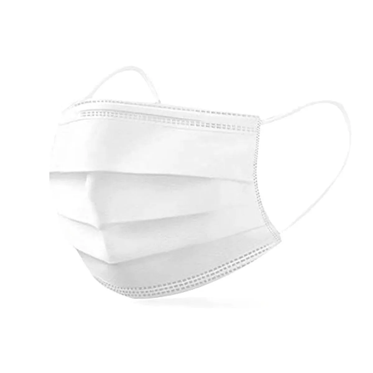 3-Layer Disposable Face Mask(Non-Medical) 50pcs White
