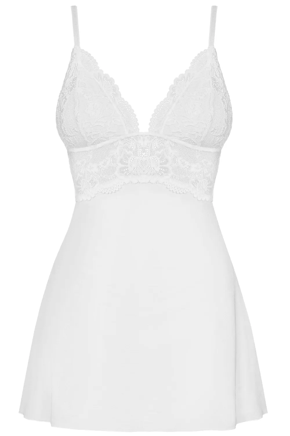 810 Babydoll & Thong White
