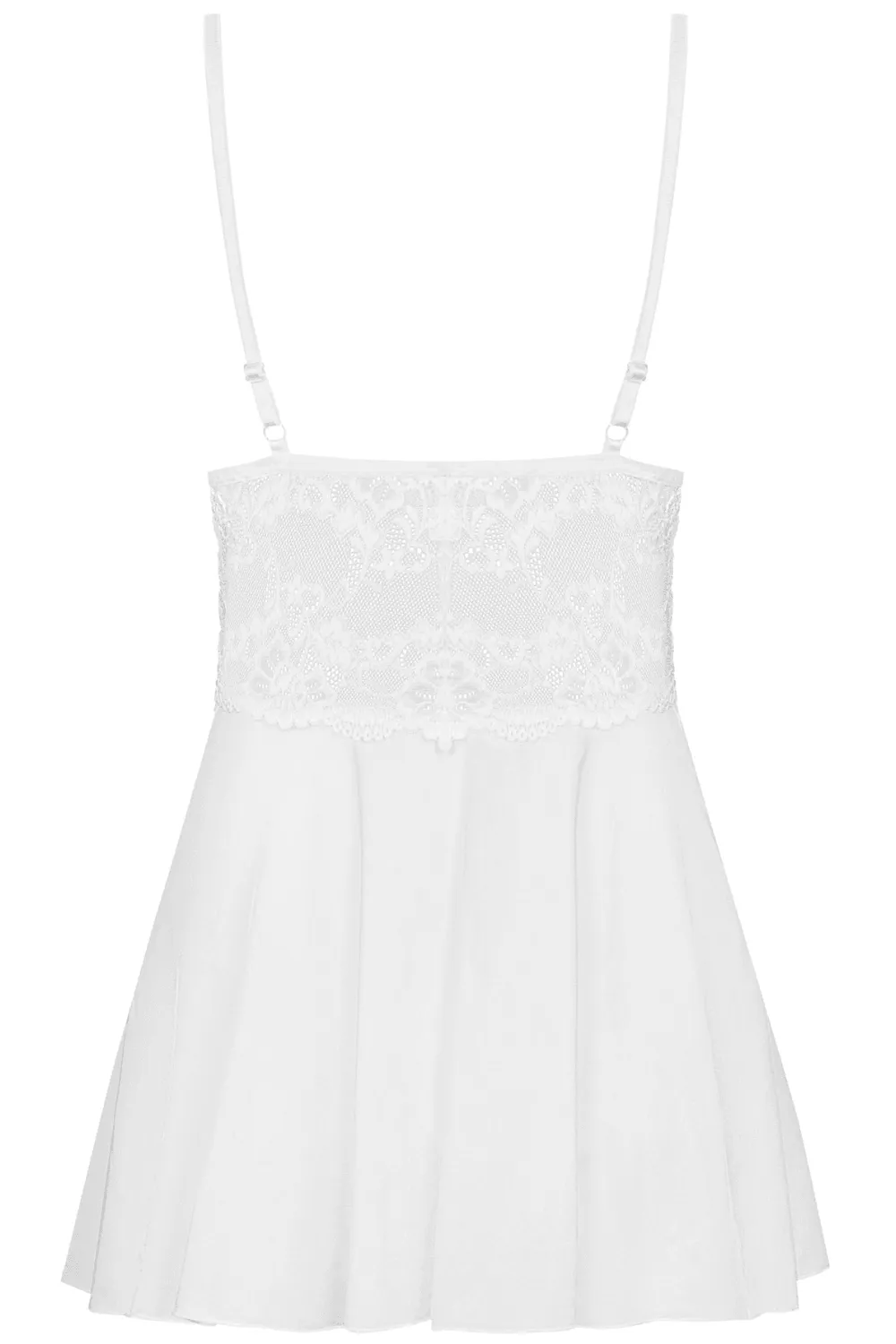 810 Babydoll & Thong White