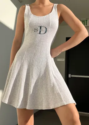 90's San Diego Thermal Mini Dress (M-L)