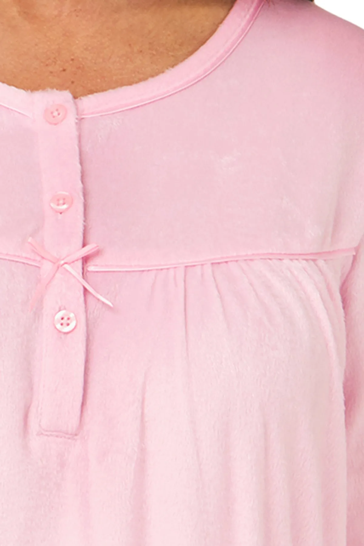Adelaide Cosy Light Fleece Long Sleeved Nightdress
