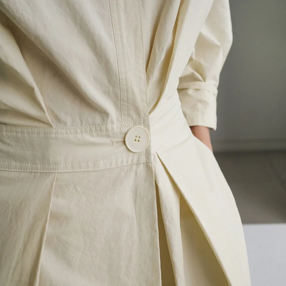 Adeline Retro Flare Maxi Shirtdress - 2 Colors