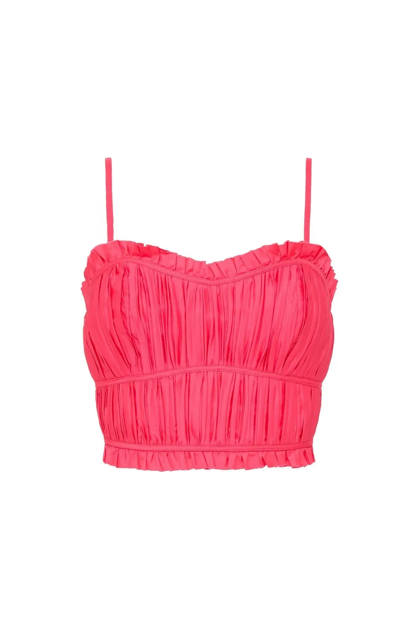 Aje Pepper Ruched Crop Bodice & Calder Mini Skirt