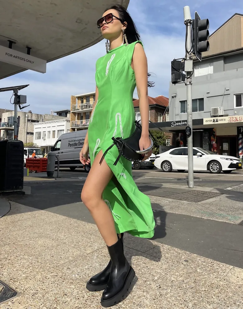 Alemais Dazzle Midi Dress Size 12