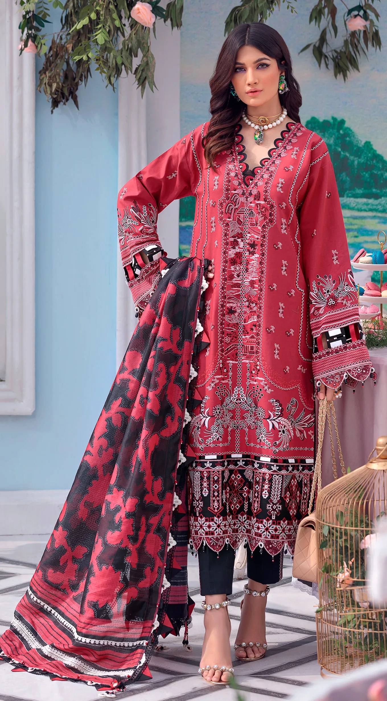 Anaya by Kiran Chaudhry · Luxury Festive Afsana Lawn Collection – MAHIRAH