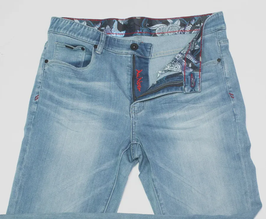 Au Noir Men's Jeans Johnny Light Blue Miami