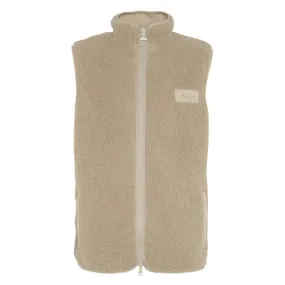 Barbour Reversible Fleece Mens Gilet - Concrete
