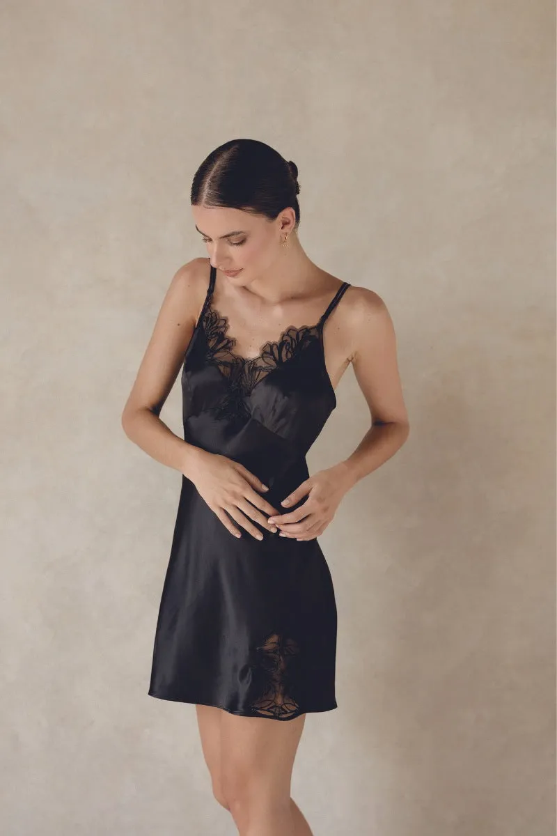 BASSIN CAMISOLE IN BLACK