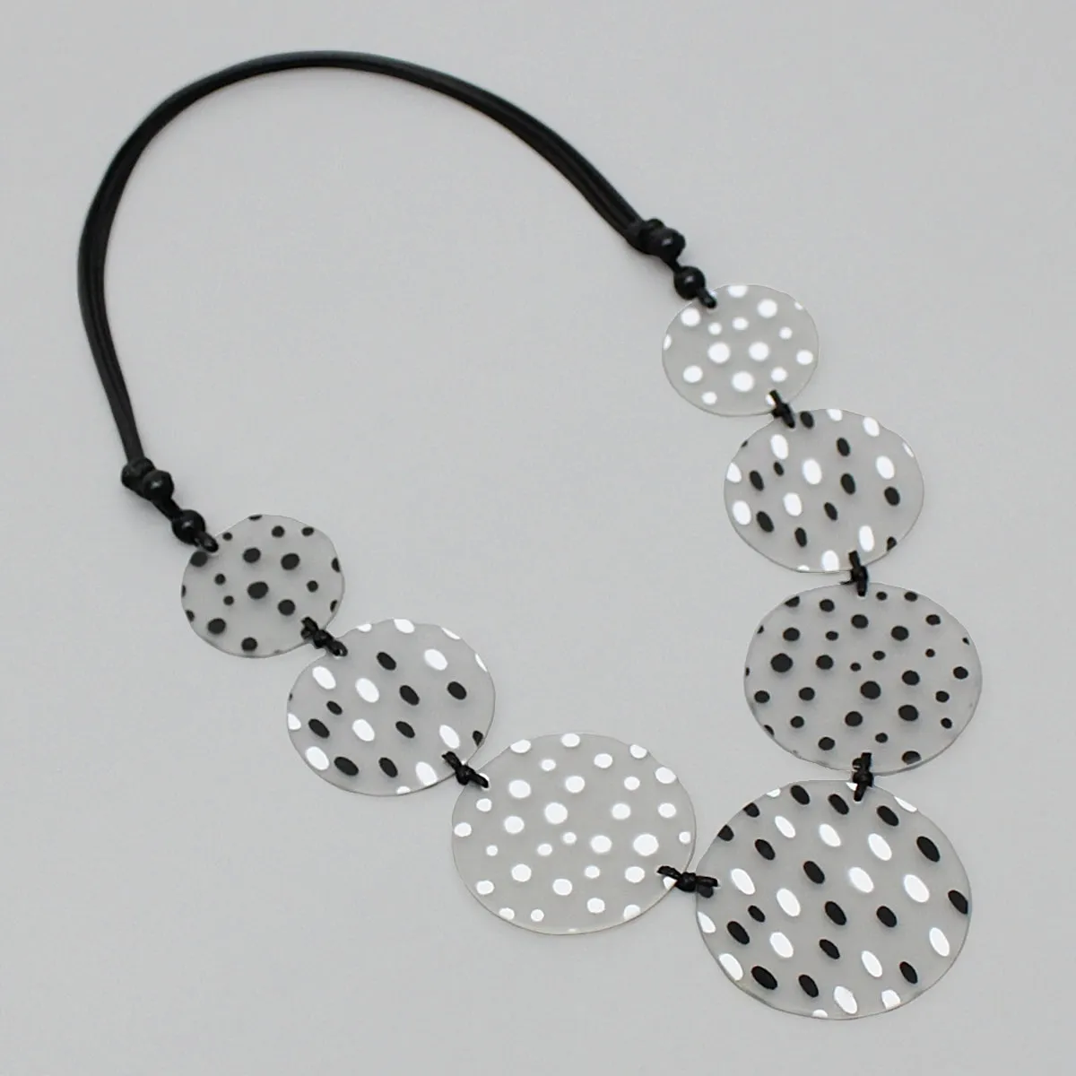 Black and White Essie Necklace