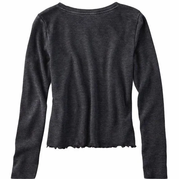Black Long Sleeve Top