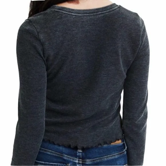 Black Long Sleeve Top