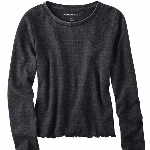 Black Long Sleeve Top