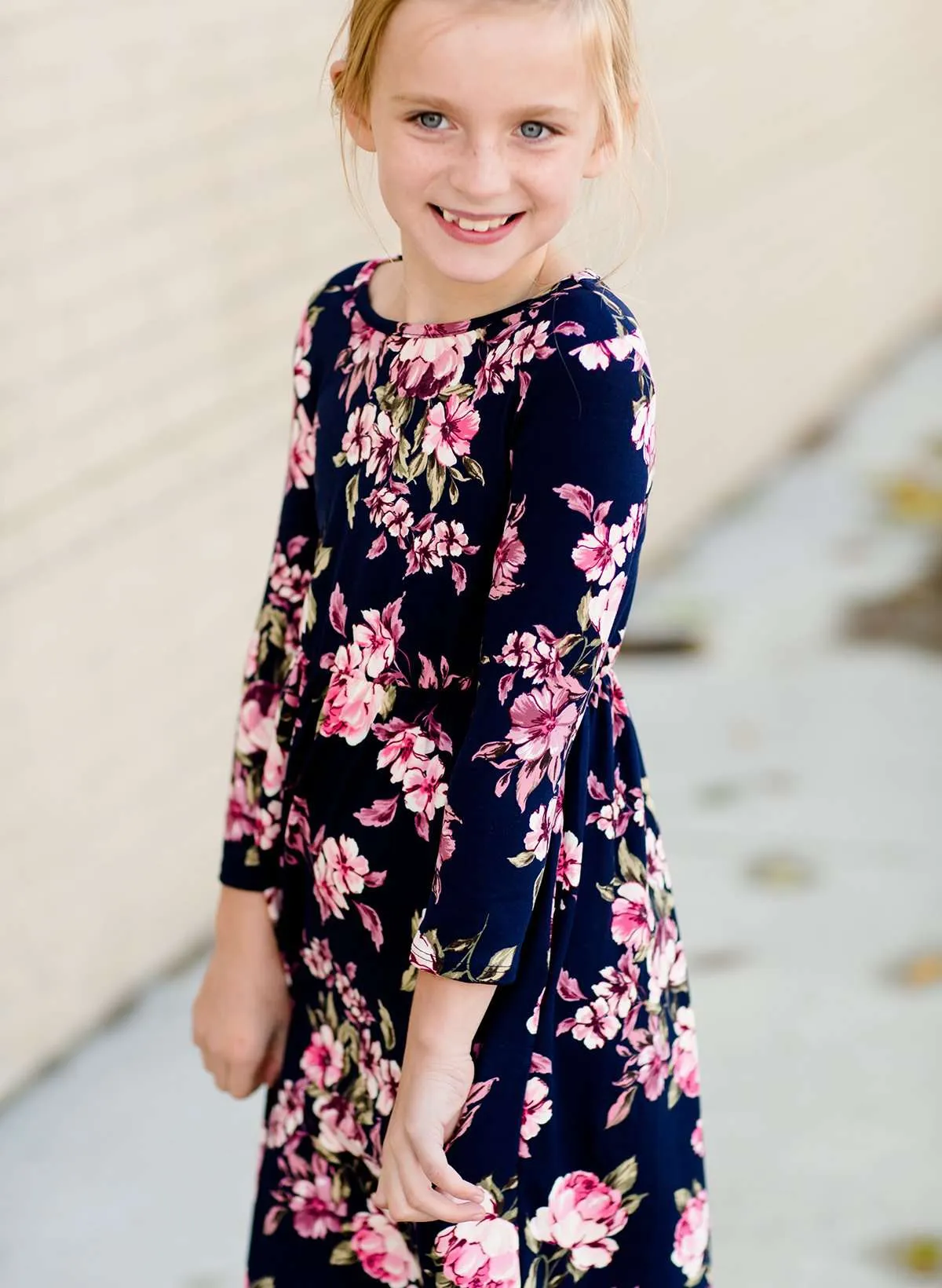 Botanical Print Maxi Dress