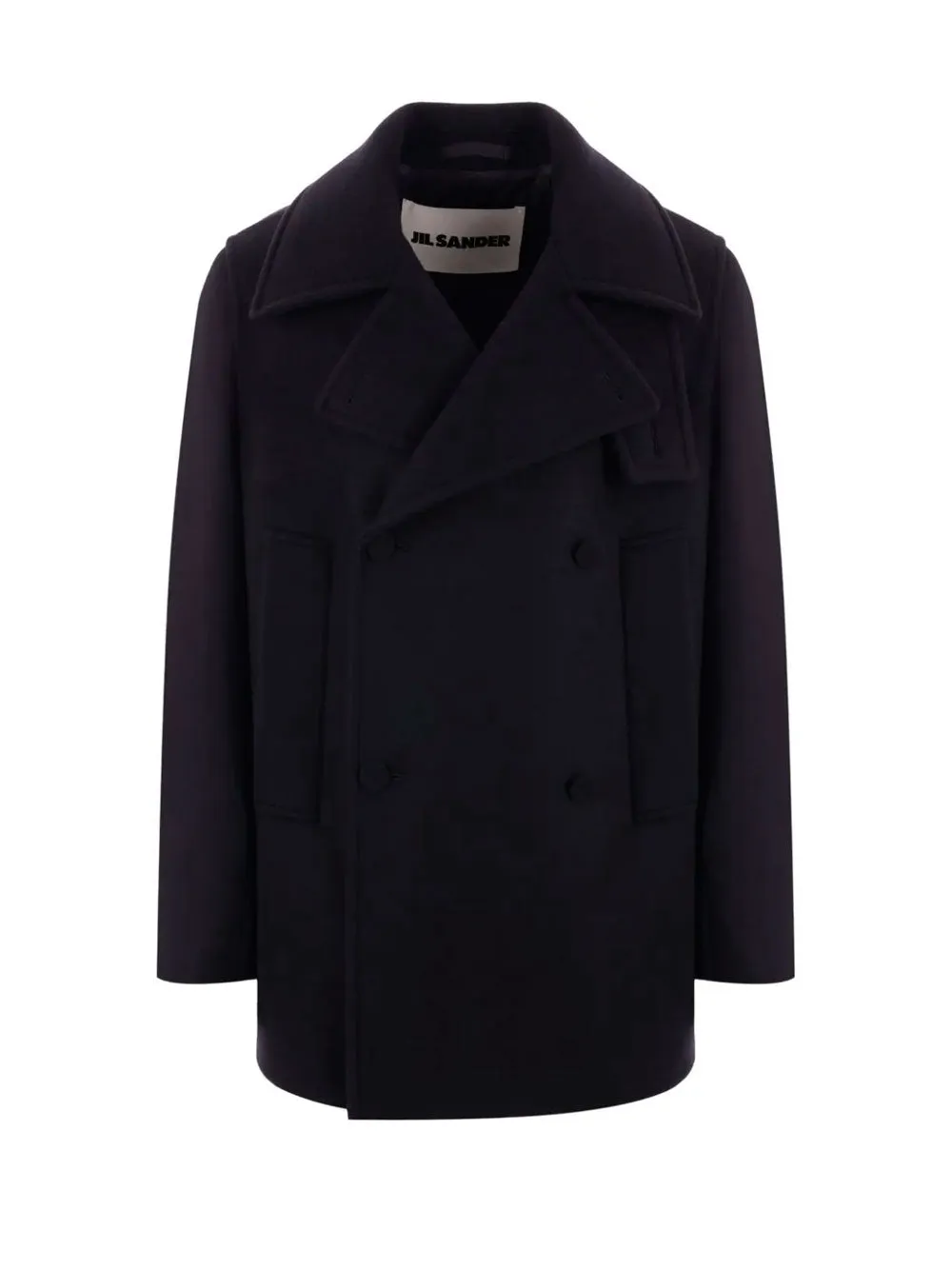 Boxy fit peacoat
