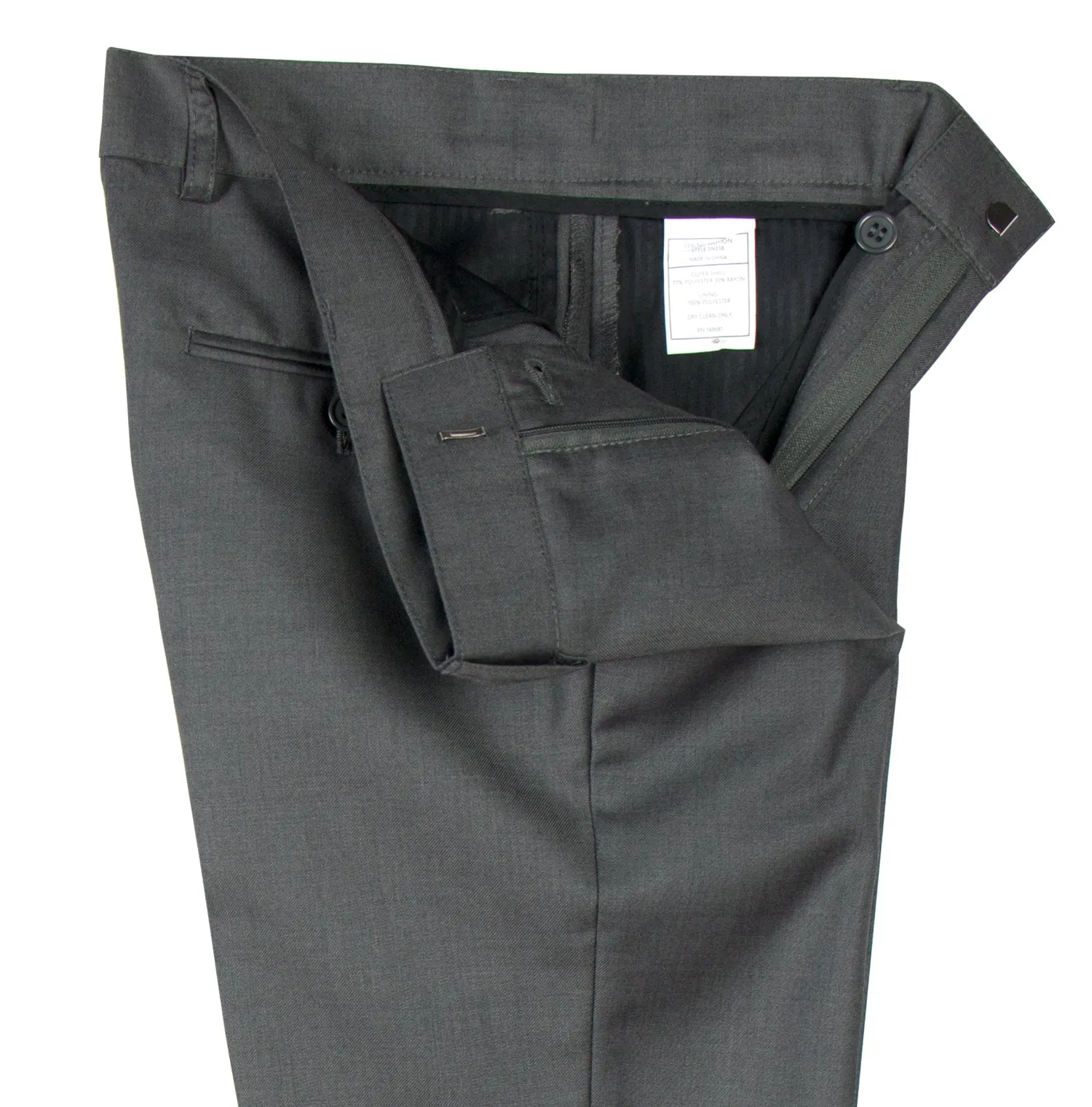 Boys' 4 Piece Suspenders Outfit, Charcoal/White/Burgundy