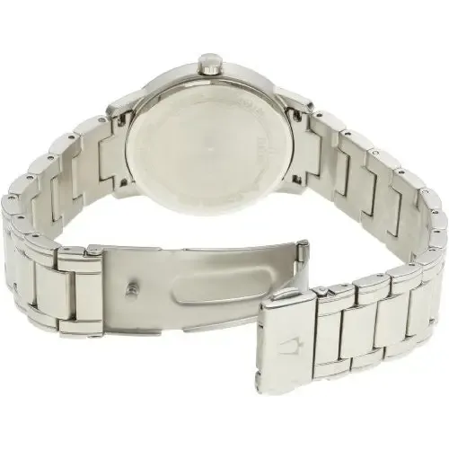 Bulova Women's 96P111 Diamond Silver Dial Bracelet Watch