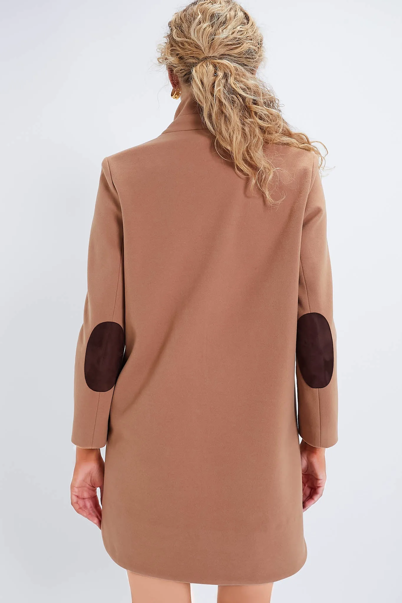 Camel Emerson Coat Dress