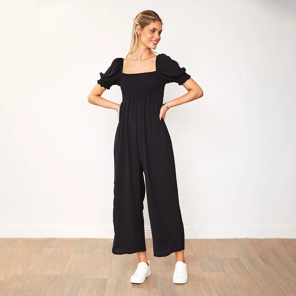 Camilla Jumpsuit (Black)