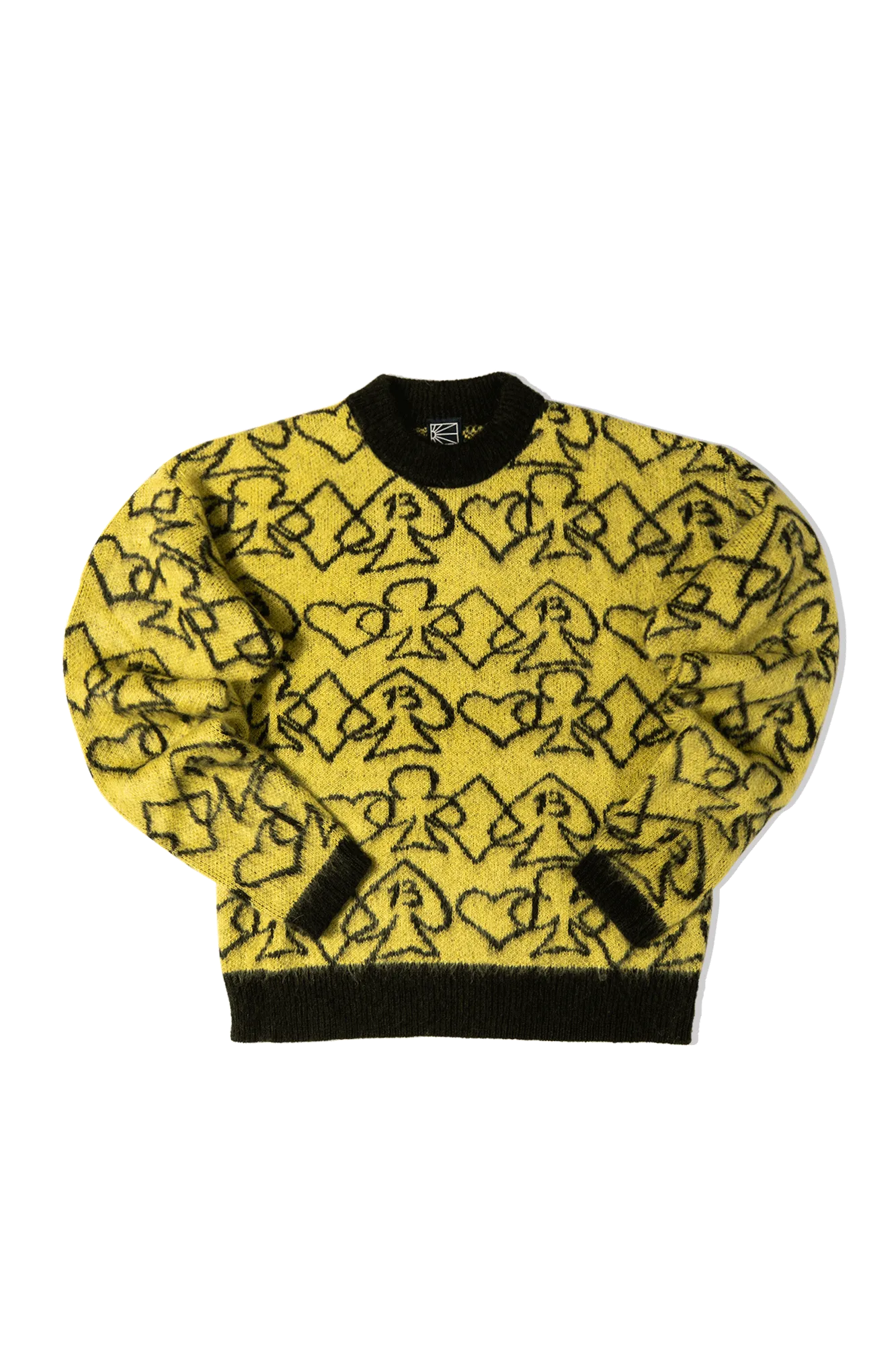 Card Suite Crewneck Jumper