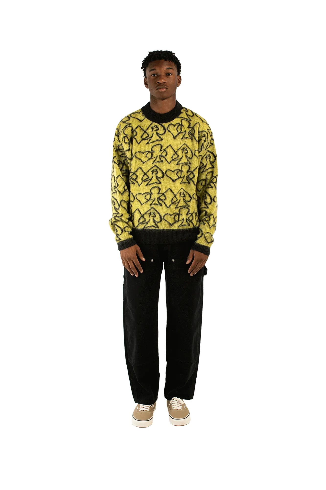 Card Suite Crewneck Jumper