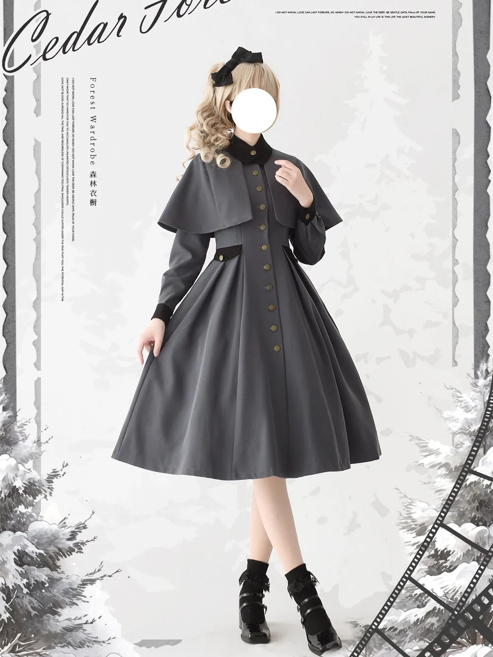 Cedar Forest Coat Dress