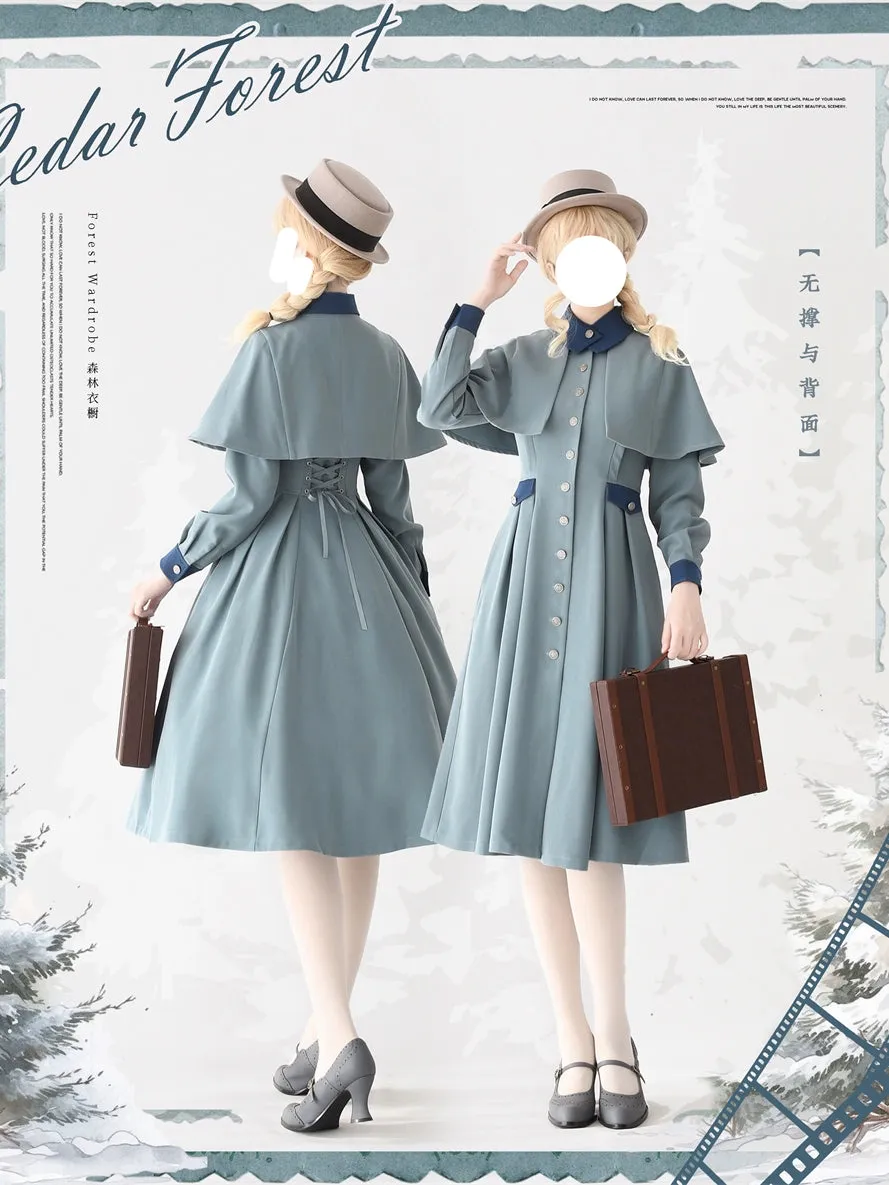 Cedar Forest Coat Dress