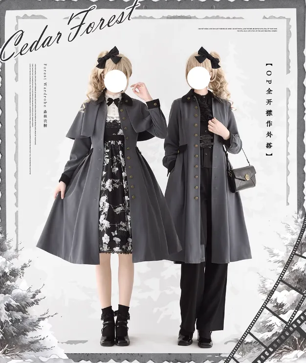 Cedar Forest Coat Dress