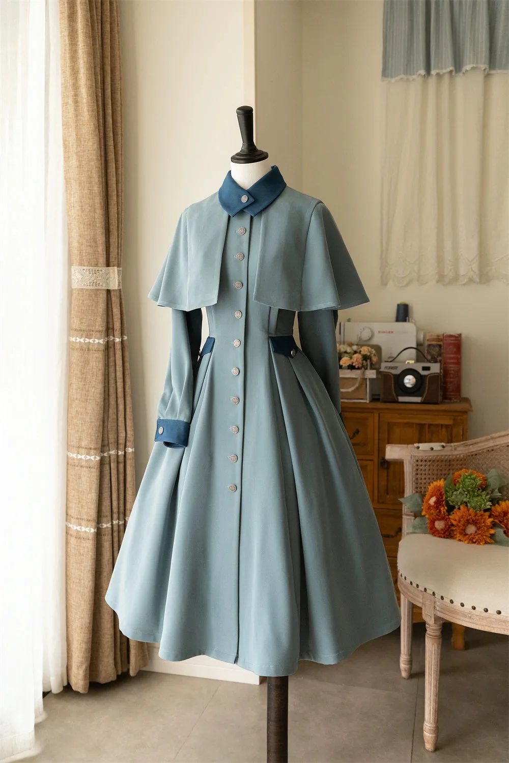 Cedar Forest Coat Dress