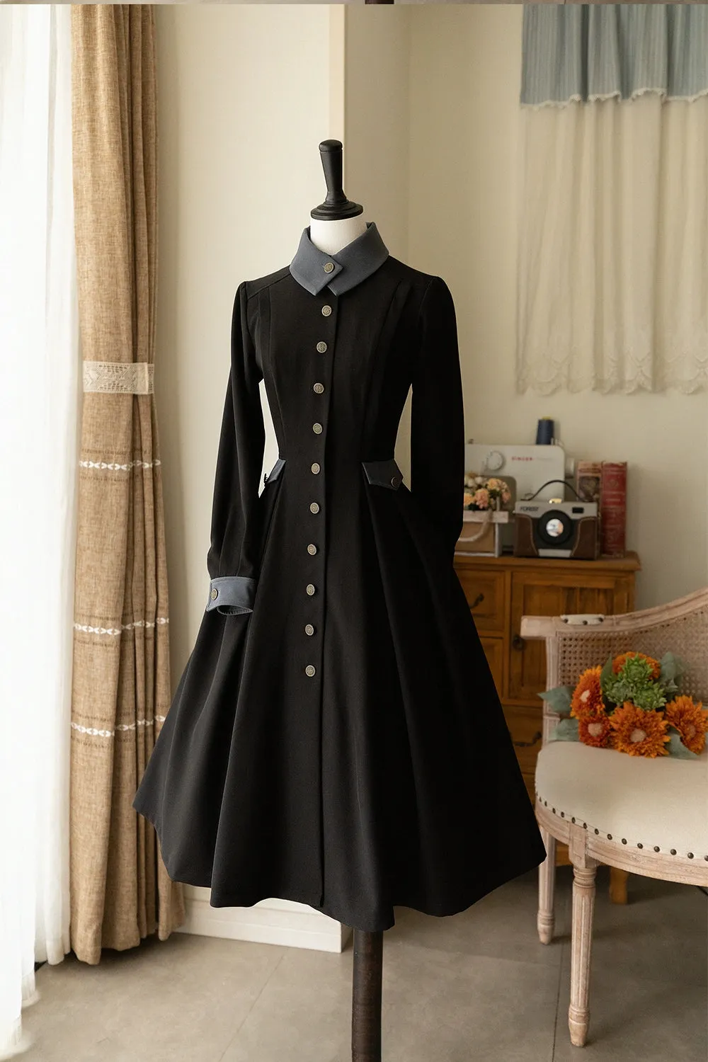 Cedar Forest Coat Dress