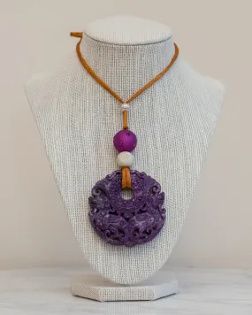 Chinese Jade Character Pendant