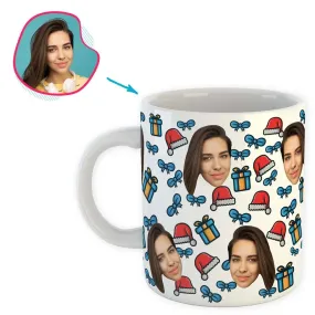 Christmas Hat Personalized Mug