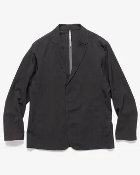 Convex Wool Blazer Black Heather