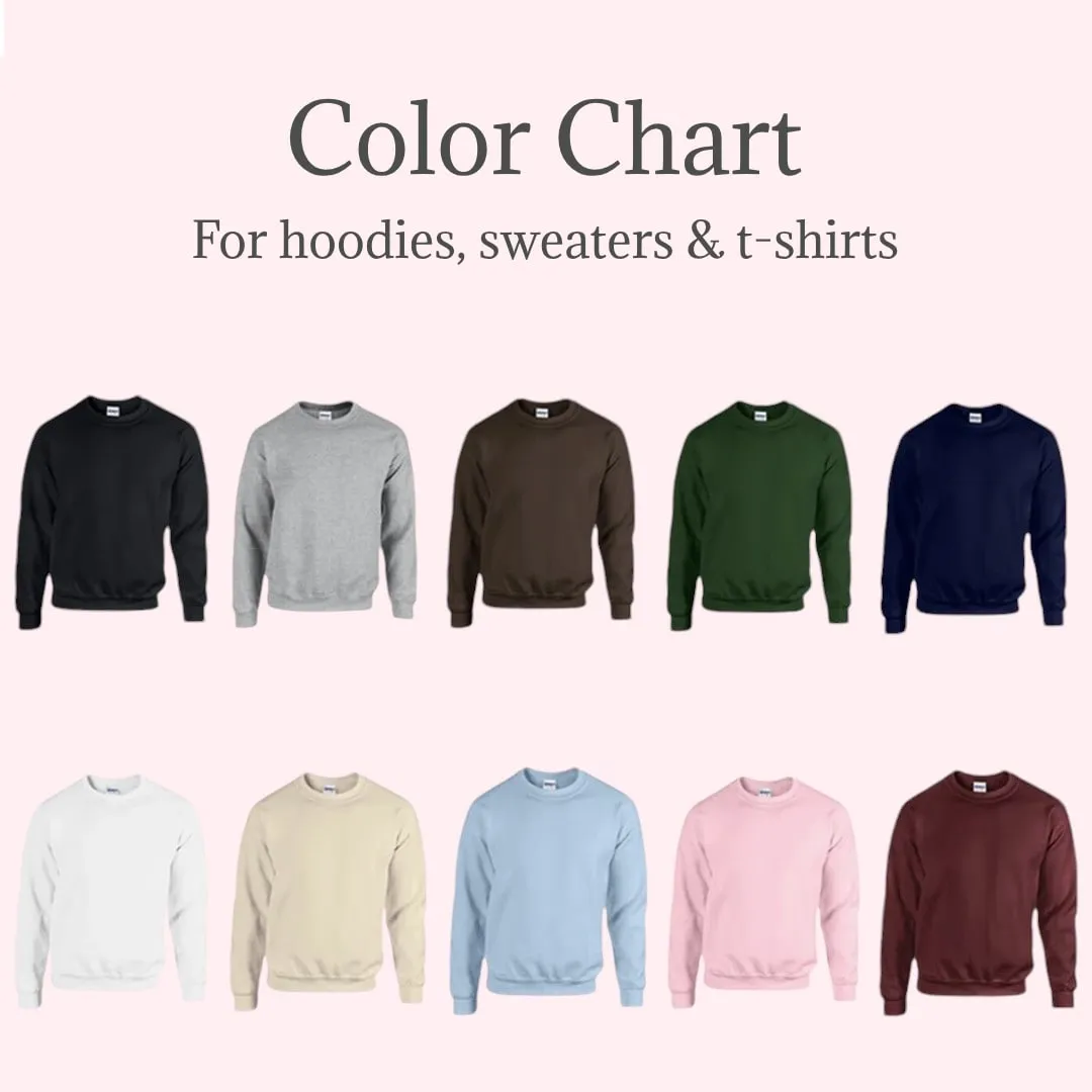 Cowboy & Gentle Capybara Matching Couple Sweatshirts - Personalized Embroidered Sweatshirts For Couples