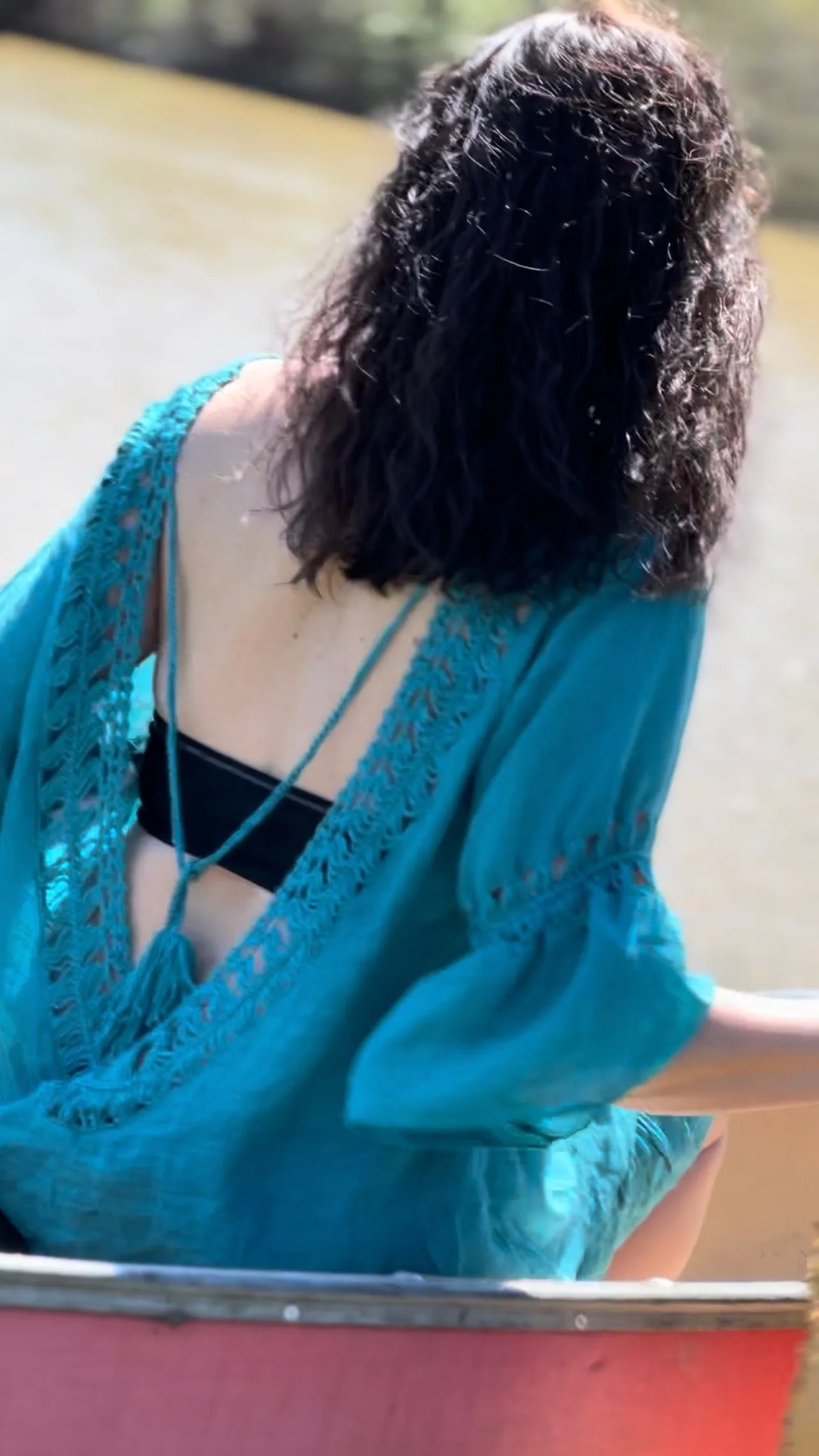Crochet & Woven Beach Coverups (Fiji Green)