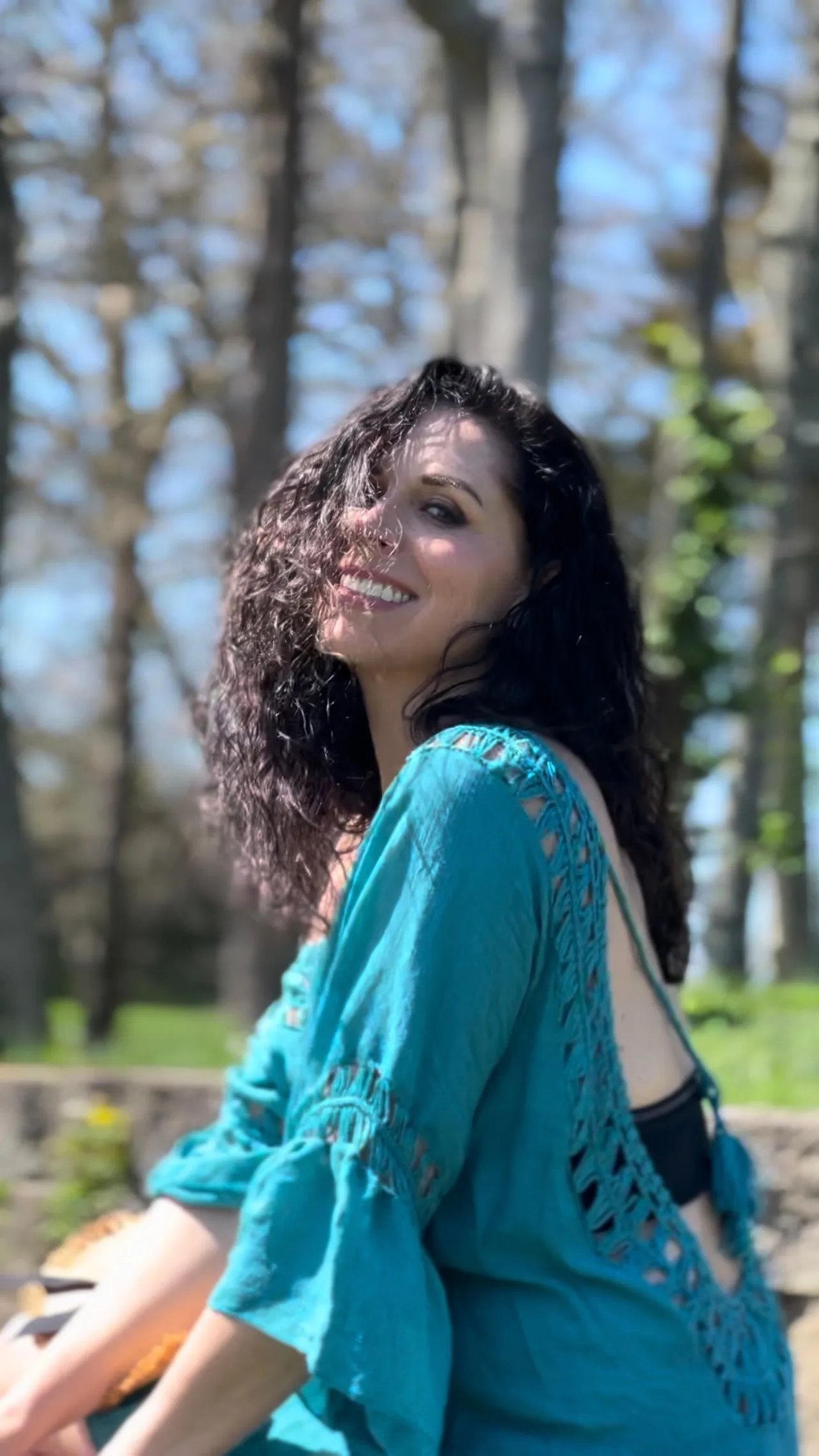 Crochet & Woven Beach Coverups (Fiji Green)
