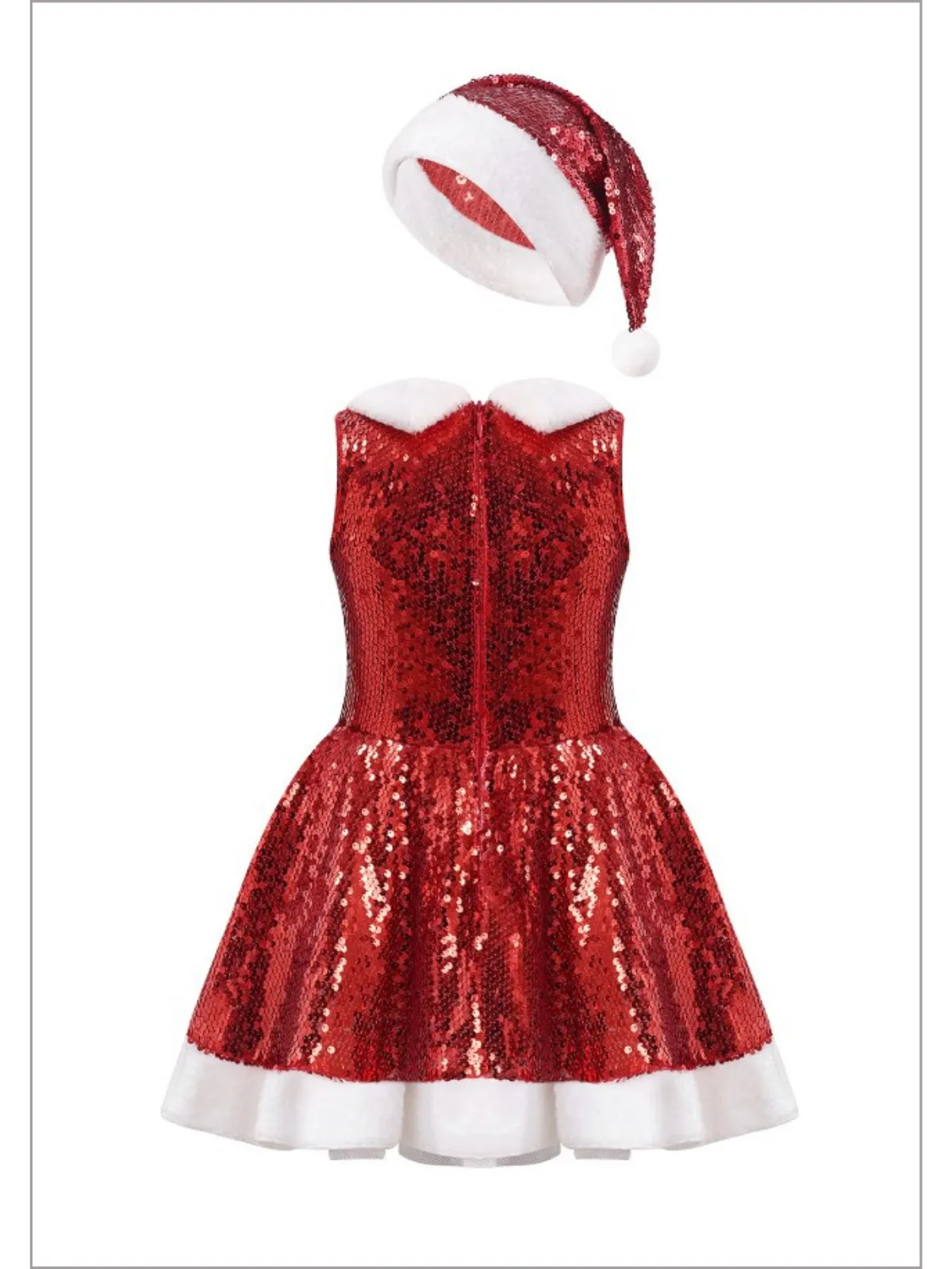 Dazzle and Delight Sequined Christmas Costume