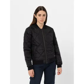 Dickies Quilted Bomber Jacket Black