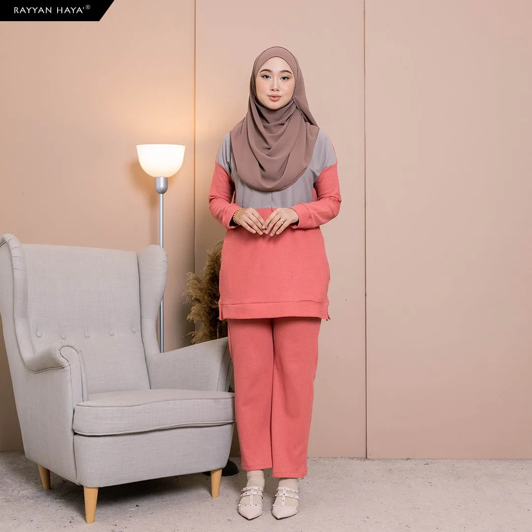Dinah Set (Coral Latte)
