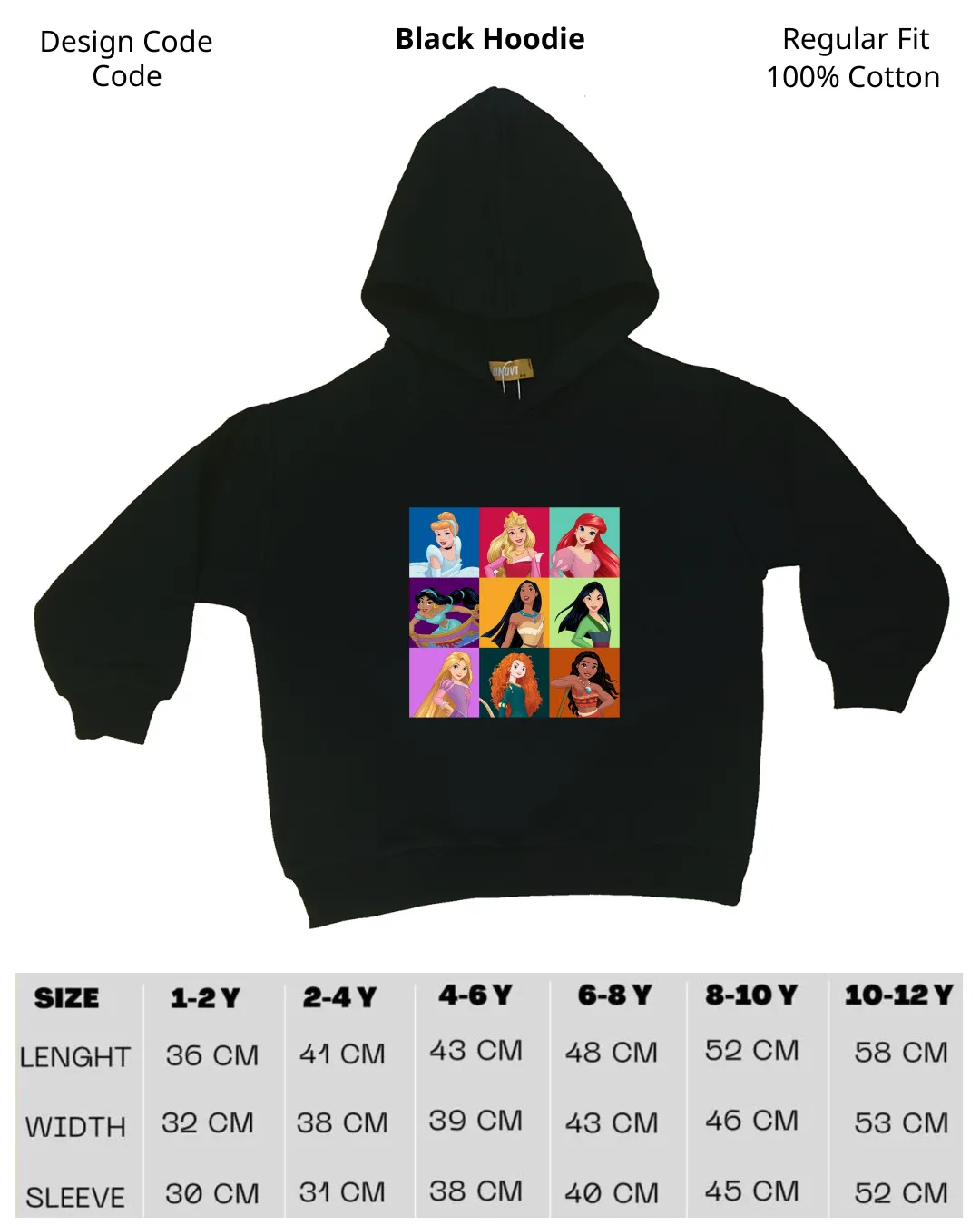 disney princesse Hoodie