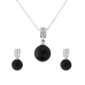 Ebony Elegance Jewellery Set
