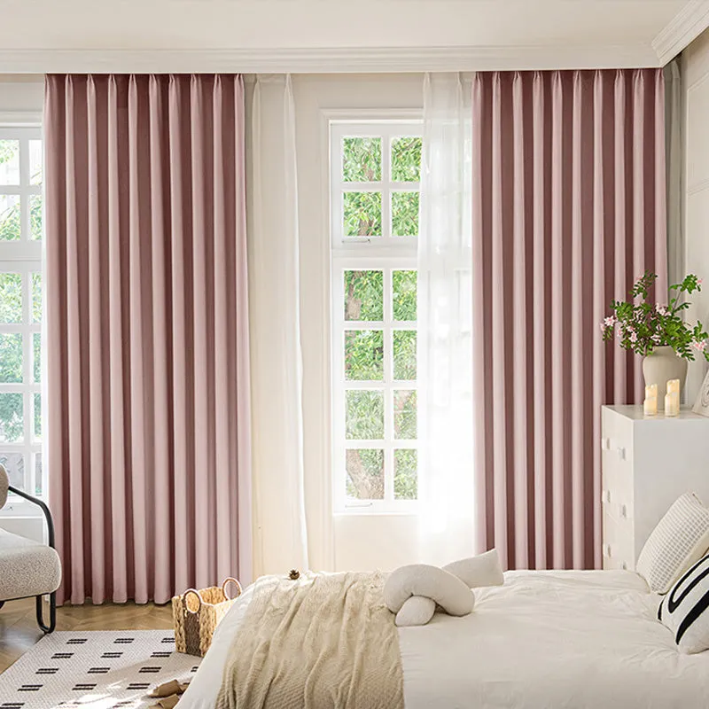 Eliza Chenille Jacquard Blackout Thermal Custom Curtains