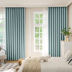 Eliza Chenille Jacquard Blackout Thermal Custom Curtains