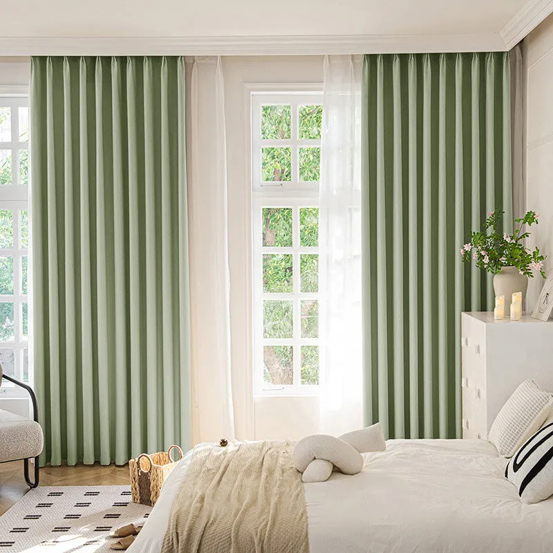 Eliza Chenille Jacquard Blackout Thermal Custom Curtains