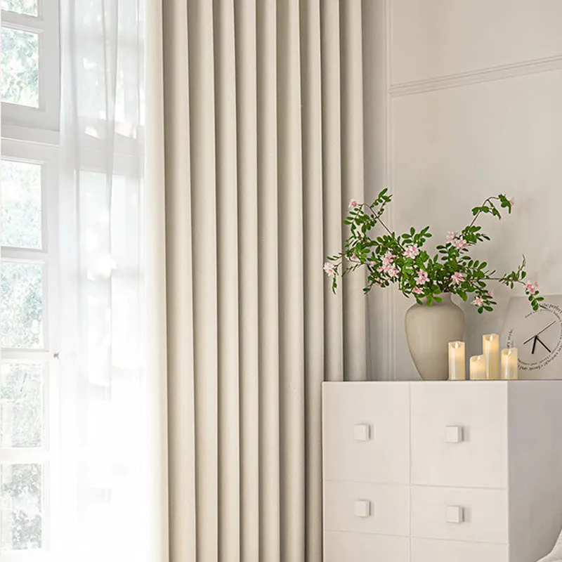 Eliza Chenille Jacquard Blackout Thermal Custom Curtains