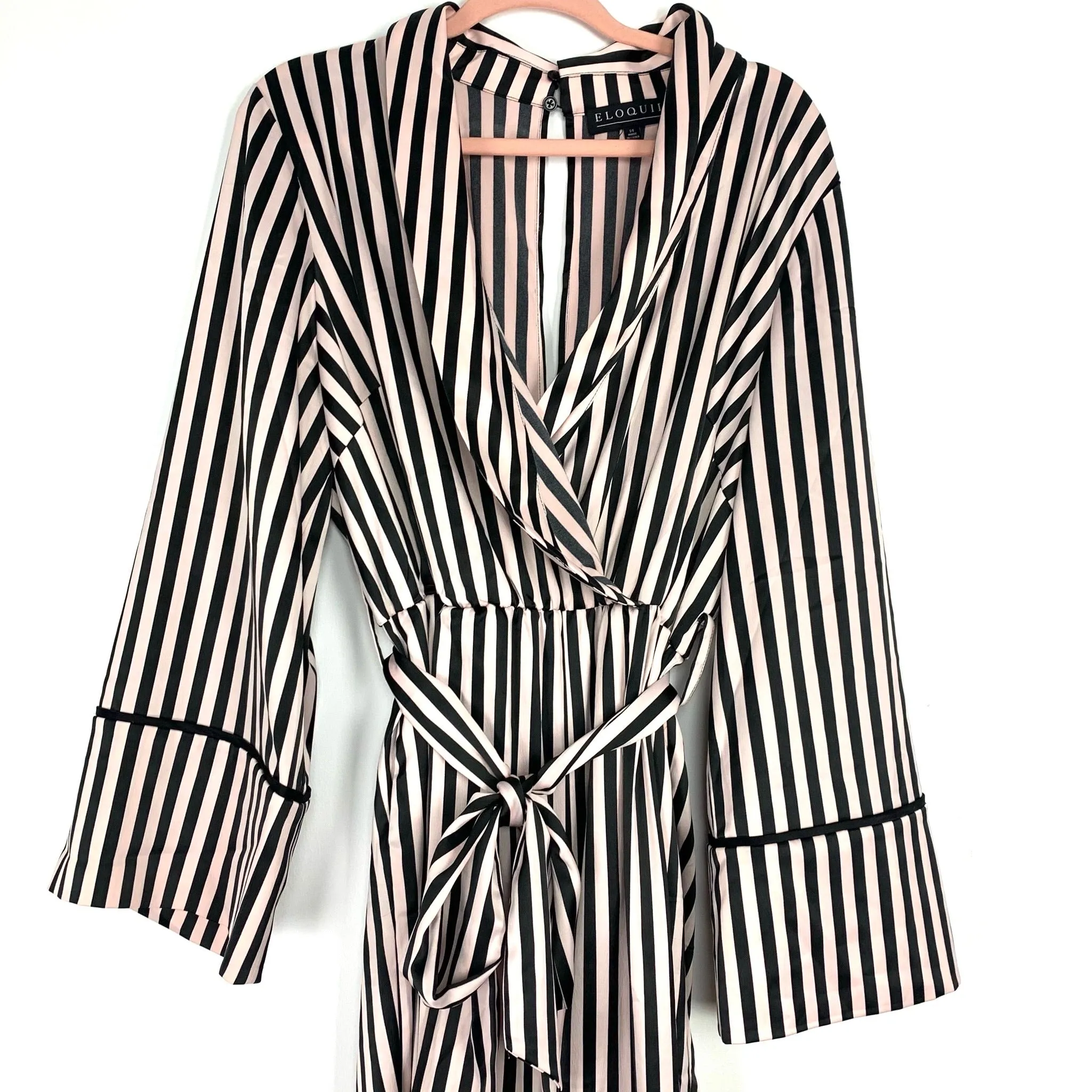 Eloquii Piping Trimmed Lounge Jumpsuit NWT- Size 14