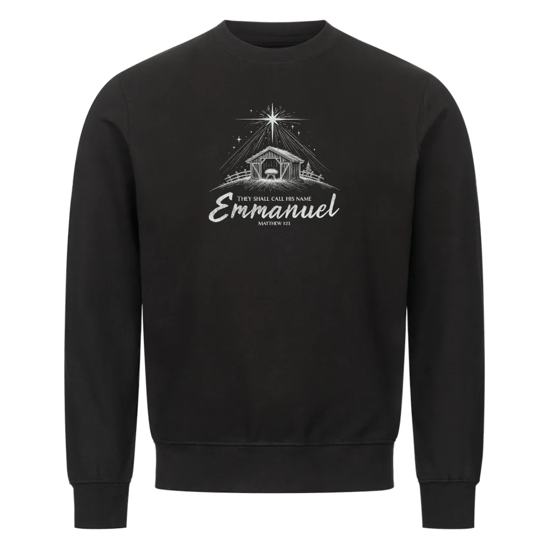 Emmanuel Matthew 1,23 Christmas Sweatshirt
