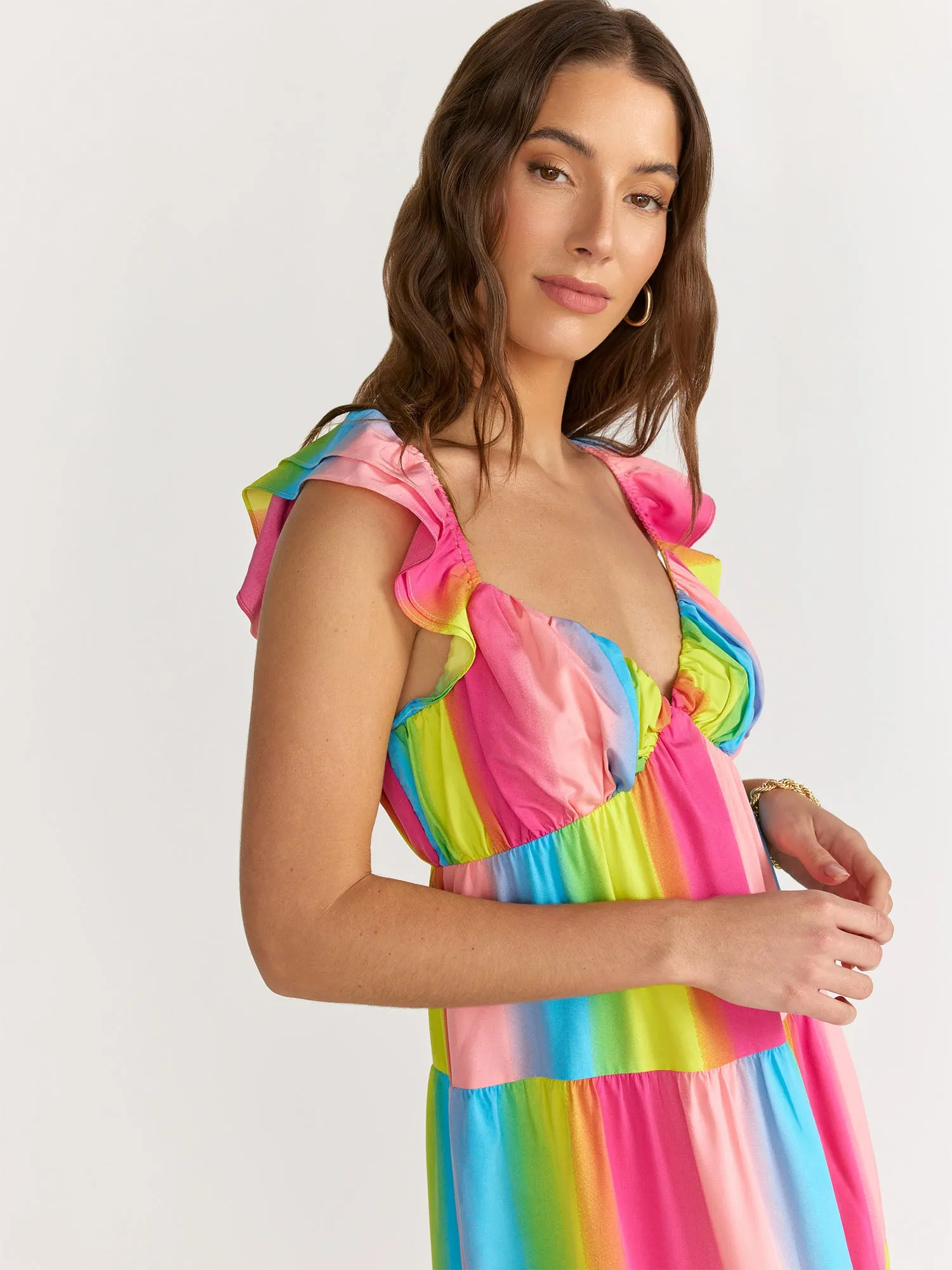 English Factory Ombre Striped Maxi Dress - Brands We Love