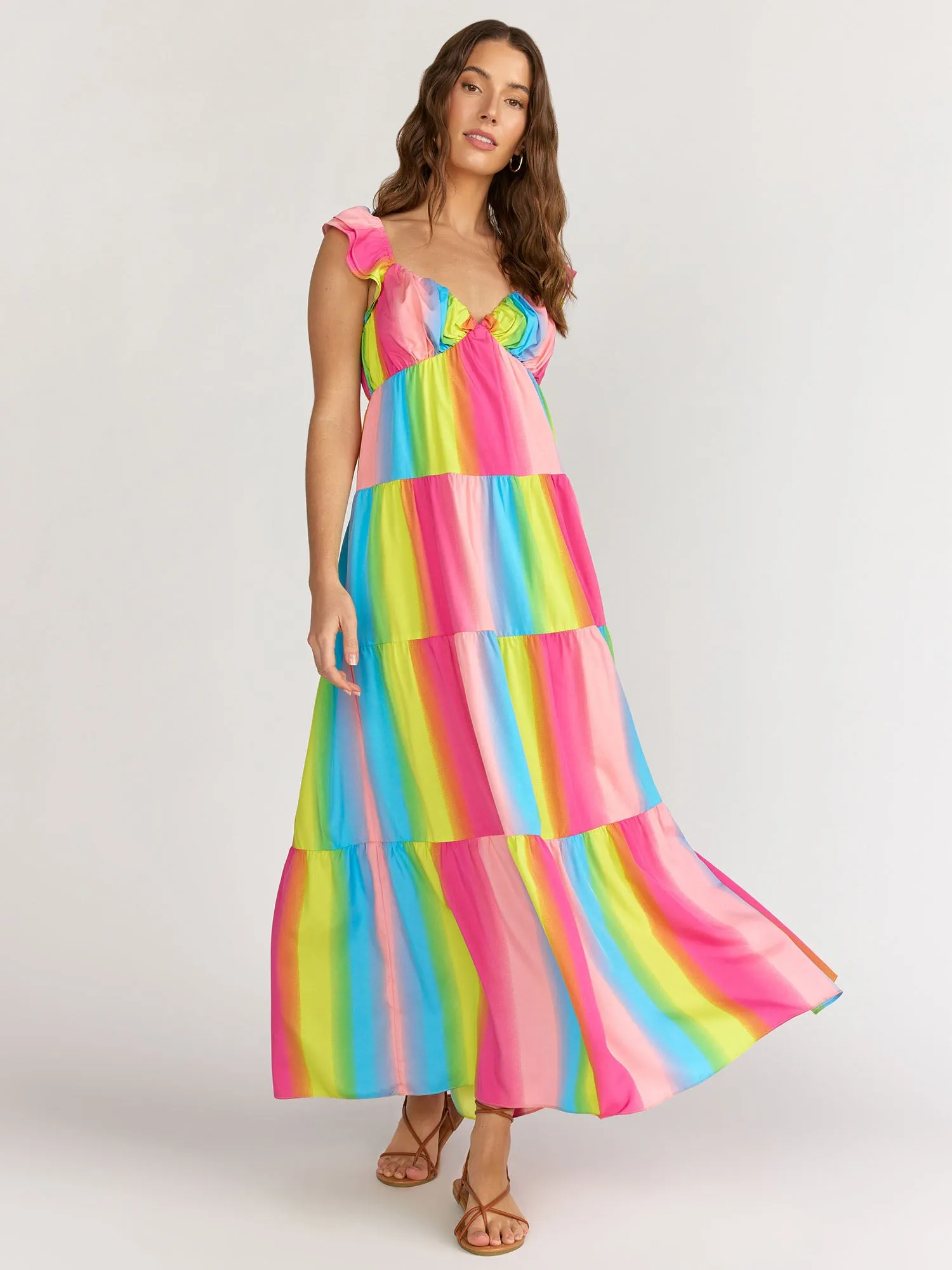 English Factory Ombre Striped Maxi Dress - Brands We Love
