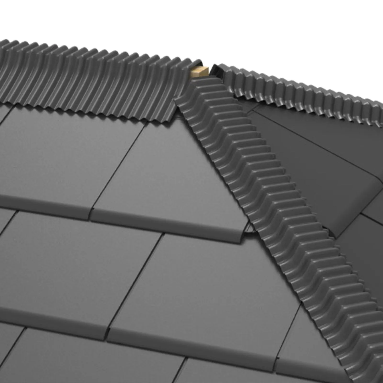 Envirotile Dry Ridge and Hip Roll